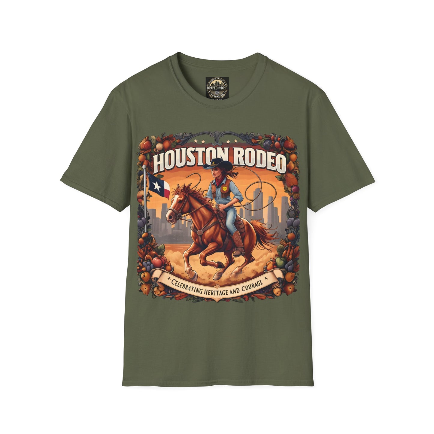 Houston Rodeo Tee - Celebrating Legacy and Strength