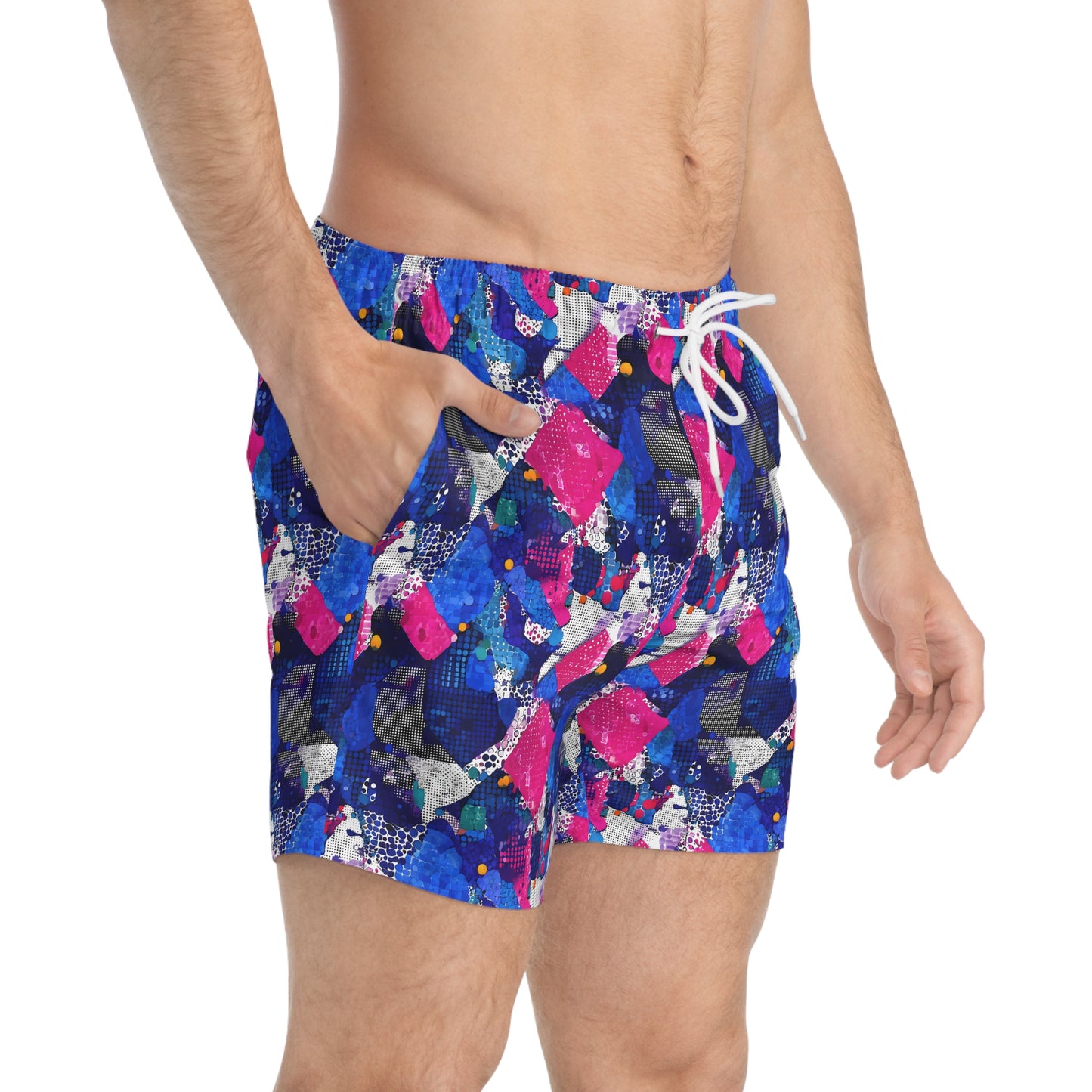 Vibrant Men’s Swim Trunks