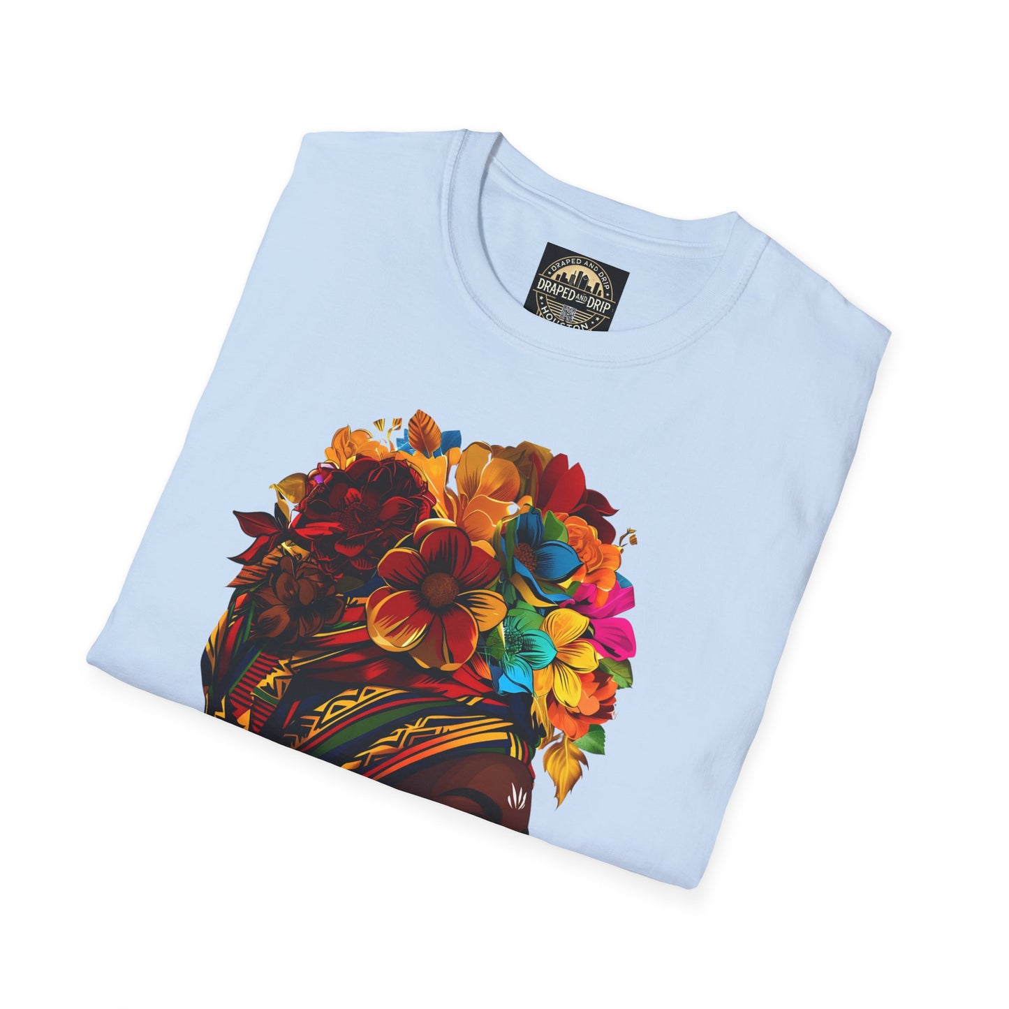 Black History Month Floral T-Shirt - Celebrate Diversity and Culture