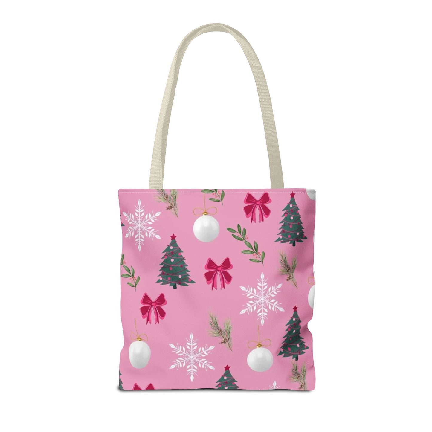 Pink Holiday Cheer Tote