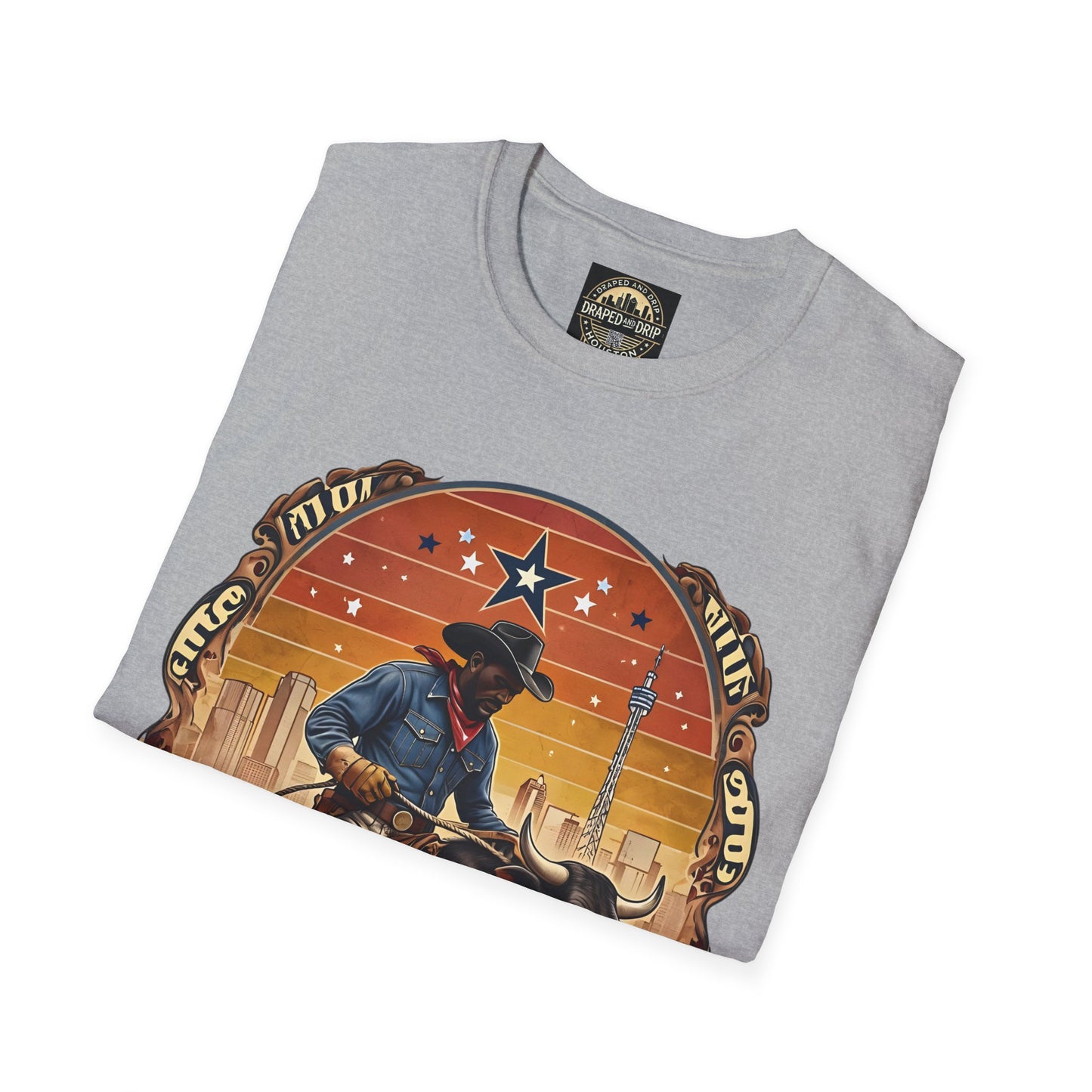 Houston Rodeo Unisex Softstyle T-Shirt - Celebrating Legacy and Strength
