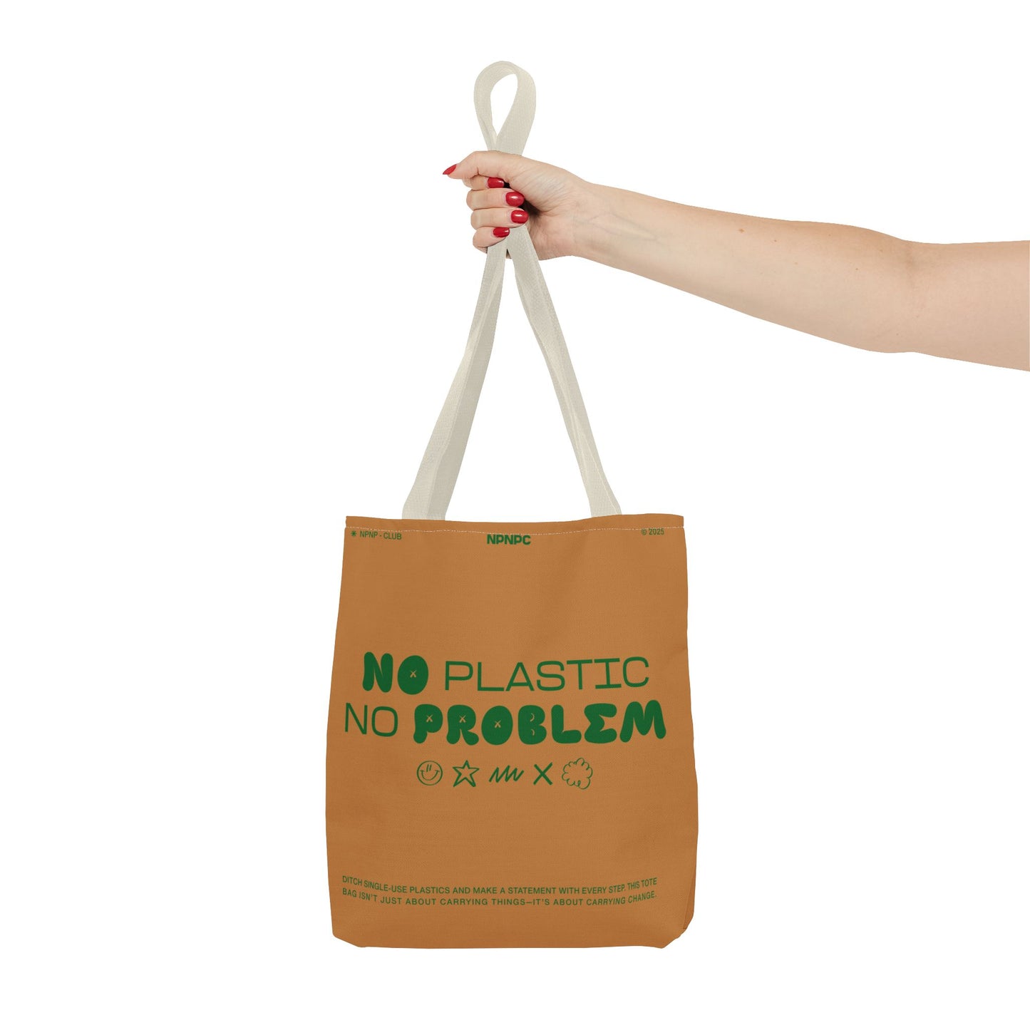 Eco-Friendly Tote Bag - No Plastic No Problem