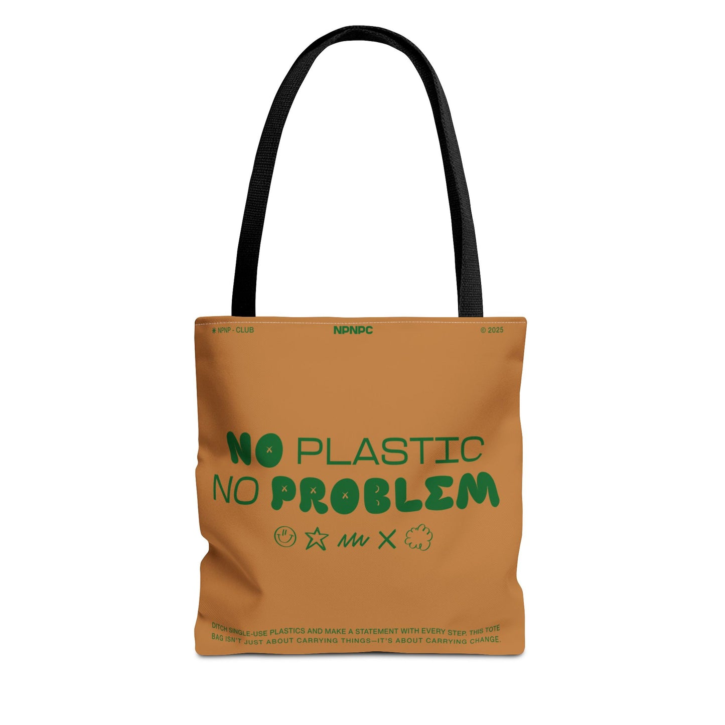 Eco-Friendly Tote Bag - No Plastic No Problem