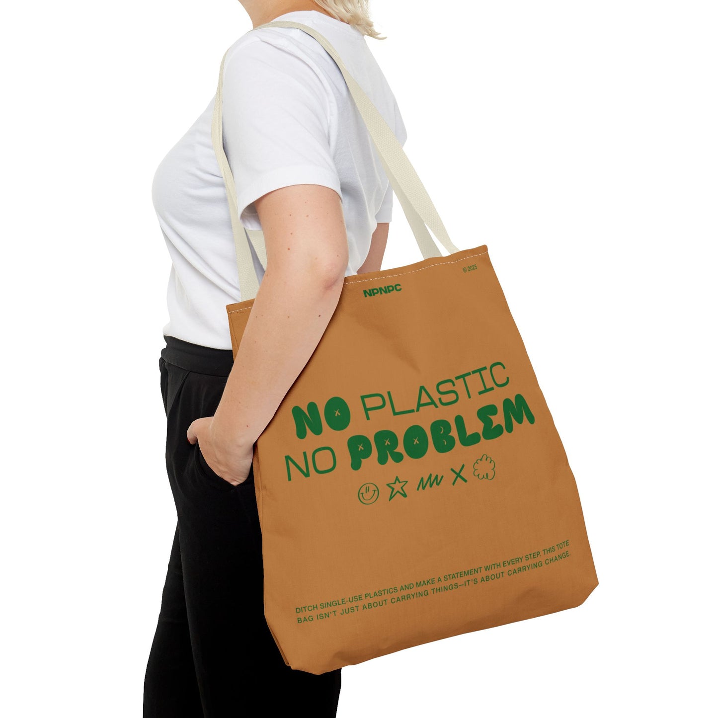 Eco-Friendly Tote Bag - No Plastic No Problem