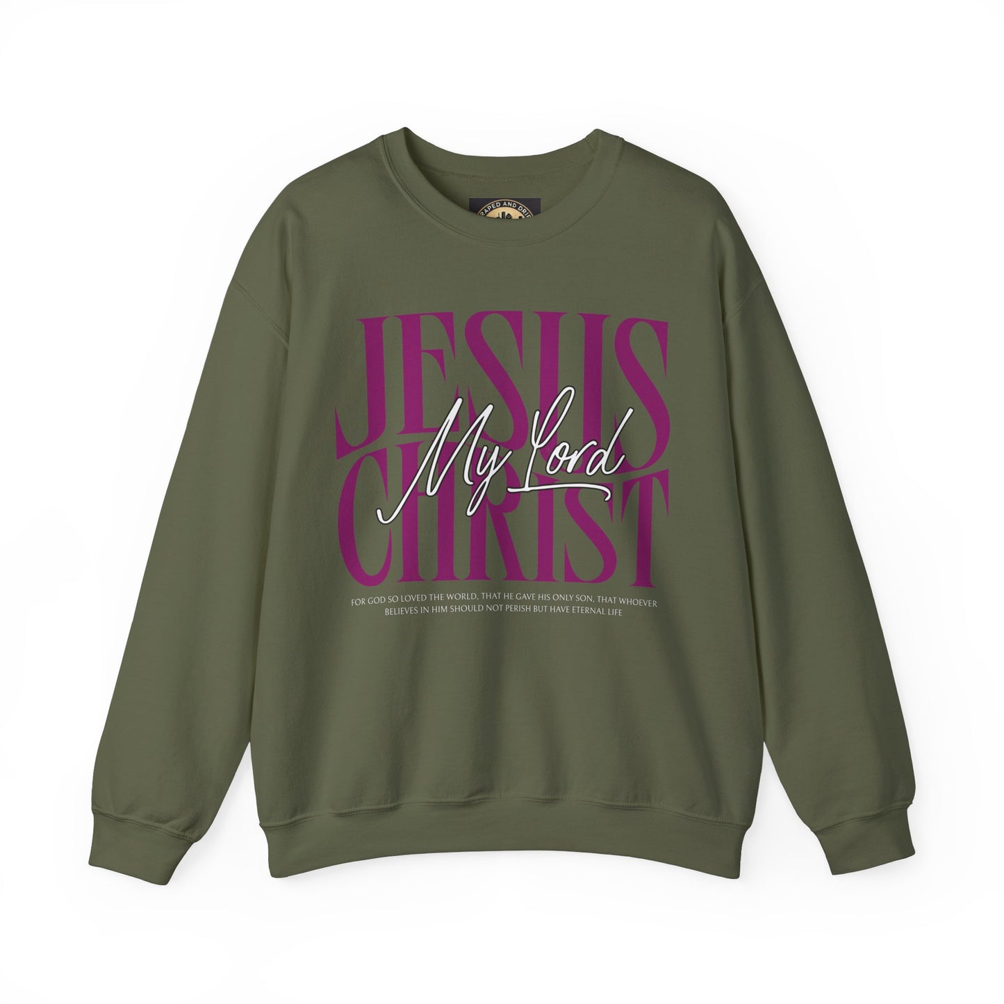 Inspirational Jesus Christ Sweatshirt - Heavy Blend Crewneck