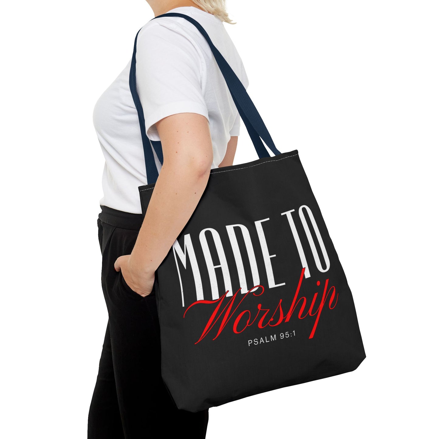 Made To Worship Tote Bag