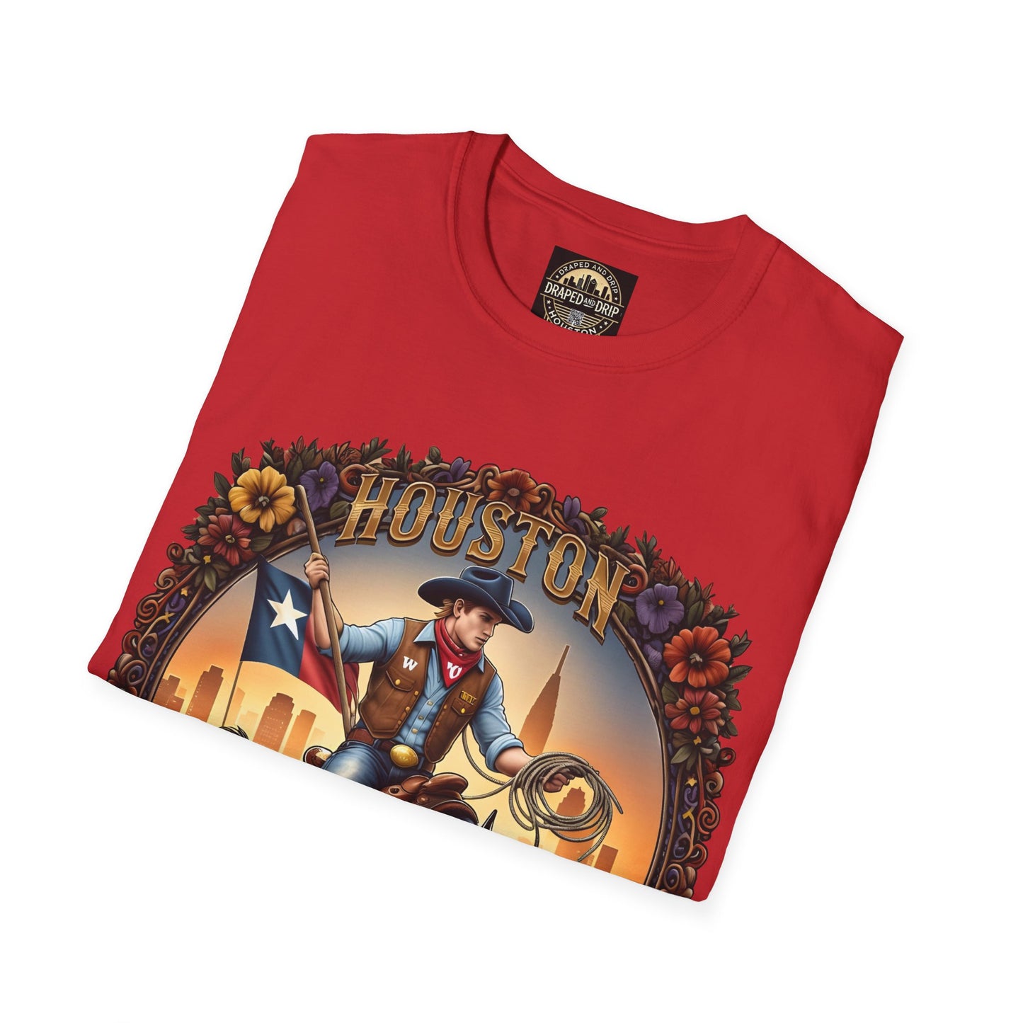 Houston Rodeo Spirit Unisex Softstyle T-Shirt - Celebrate Legacy & Strength