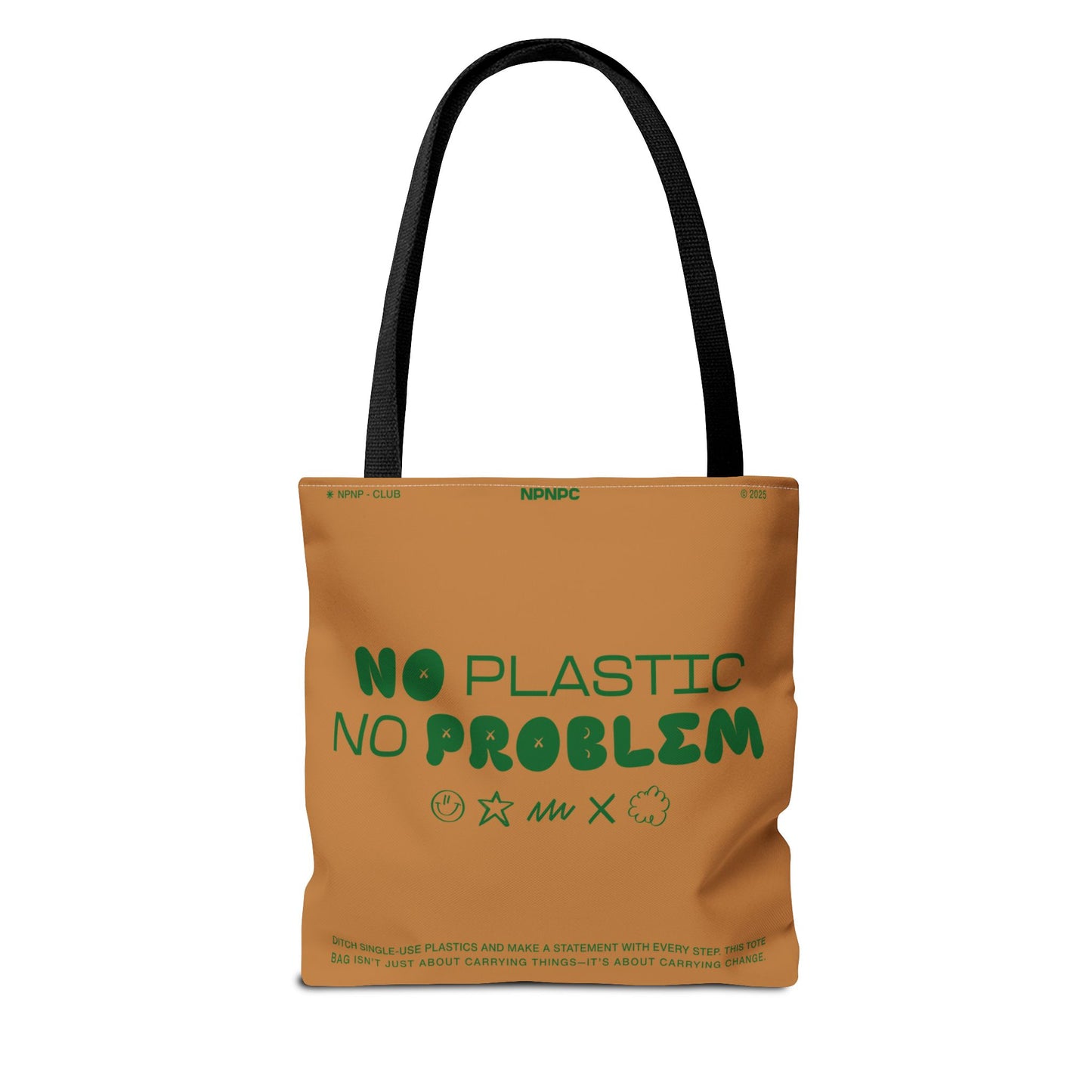 Eco-Friendly Tote Bag - No Plastic No Problem