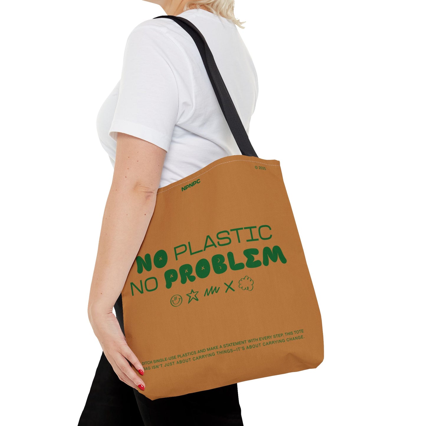 Eco-Friendly Tote Bag - No Plastic No Problem