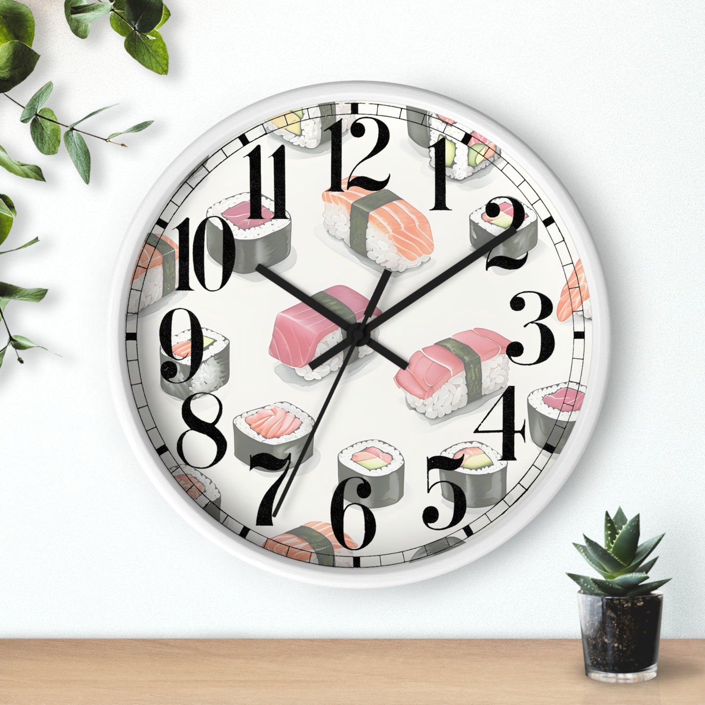 Sushi Lover's Wall Clock