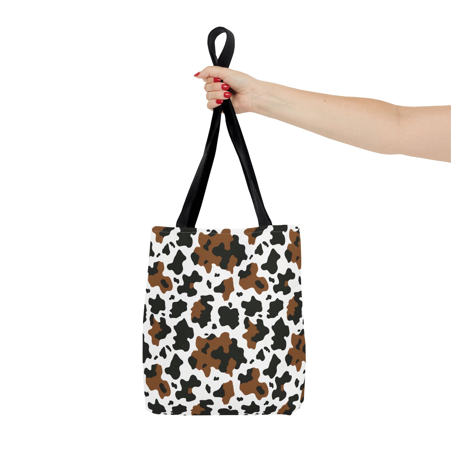 Cowhide Print Tote Bag