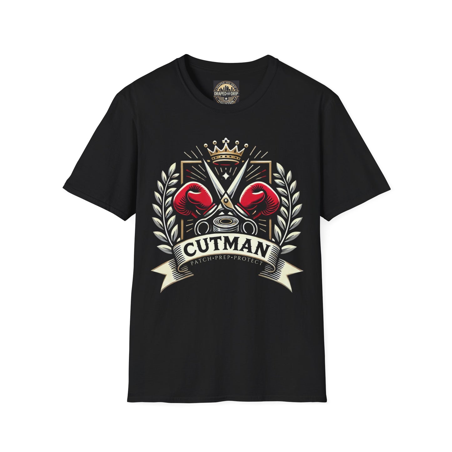 Cutman Crest Tee - The Pillar of the Fight