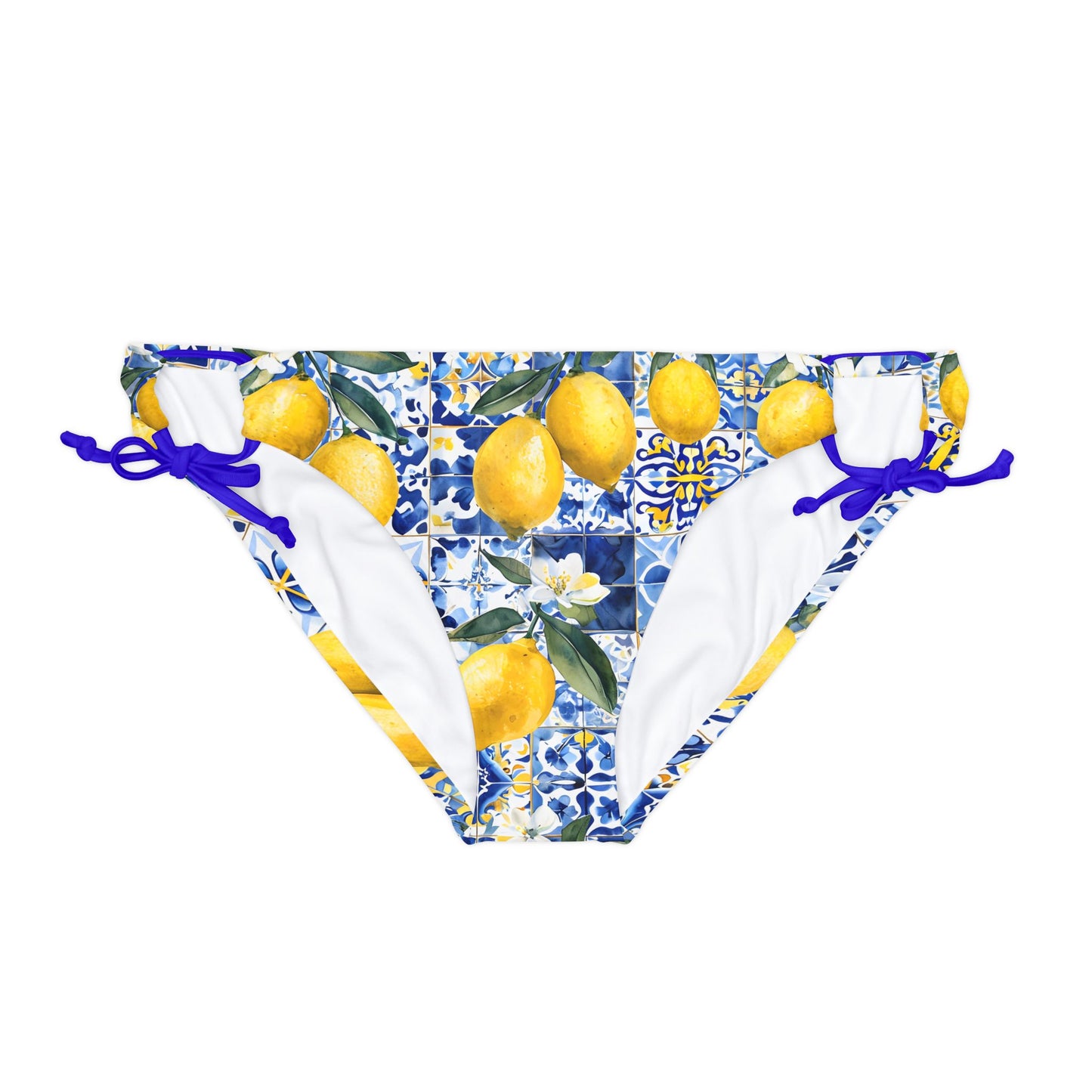 Lemon Grove Loop Tie Side Bikini Bottom