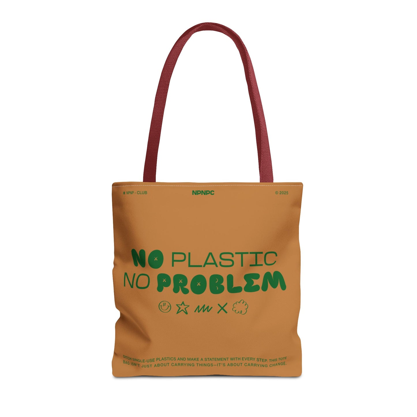 Eco-Friendly Tote Bag - No Plastic No Problem
