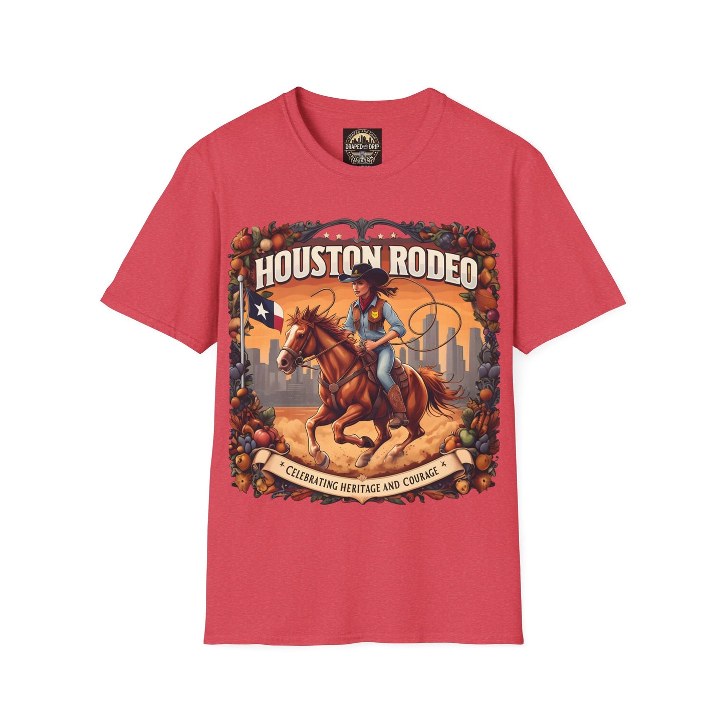 Houston Rodeo Tee - Celebrating Legacy and Strength