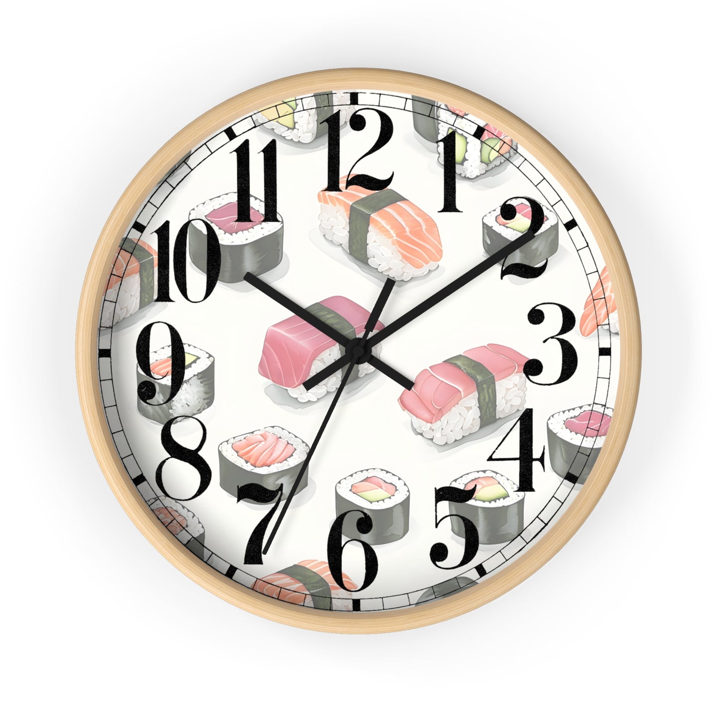 Sushi Lover's Wall Clock