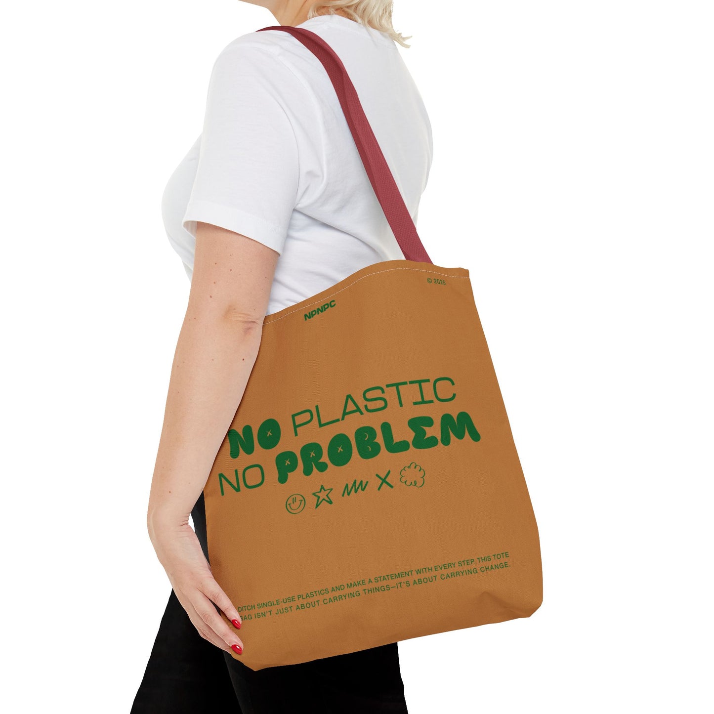 Eco-Friendly Tote Bag - No Plastic No Problem