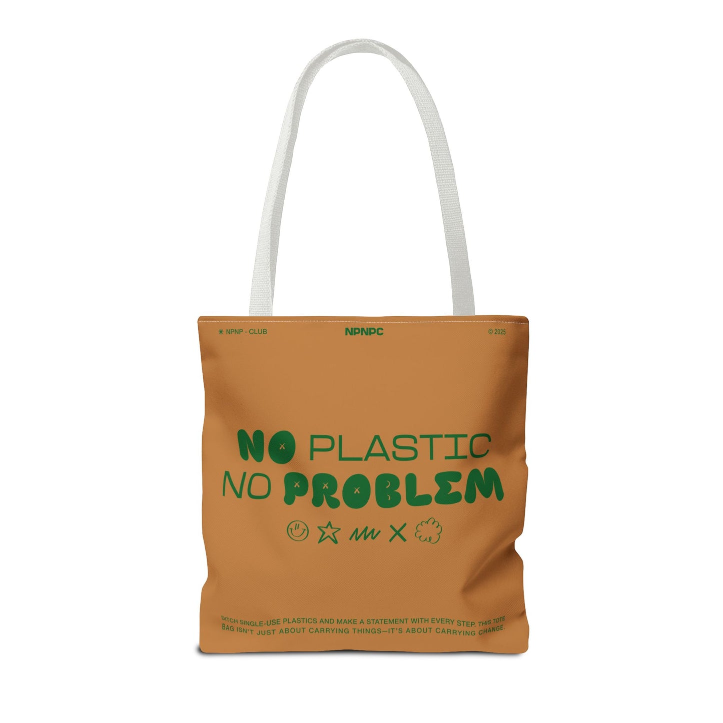Eco-Friendly Tote Bag - No Plastic No Problem