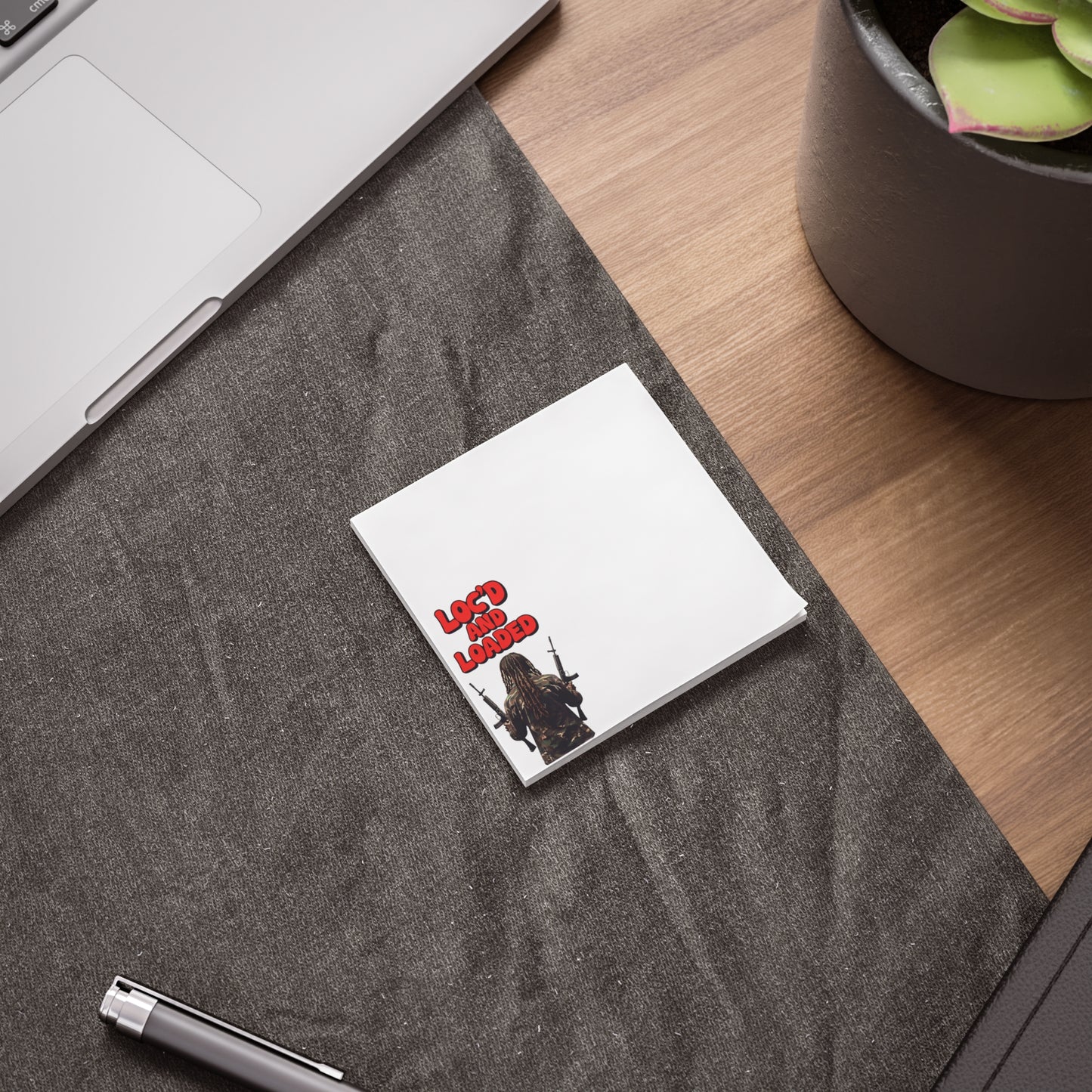 Post-it® Note Pads - 'Locked and Loaded' Design for Creative Minds