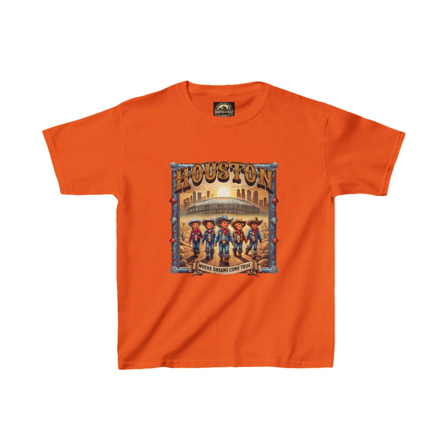 Houston Rodeo Kids Tee: Where Dreams Come True