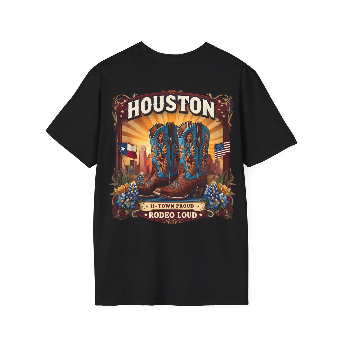 Houston Rodeo Tee - Celebrating Legacy and Strength