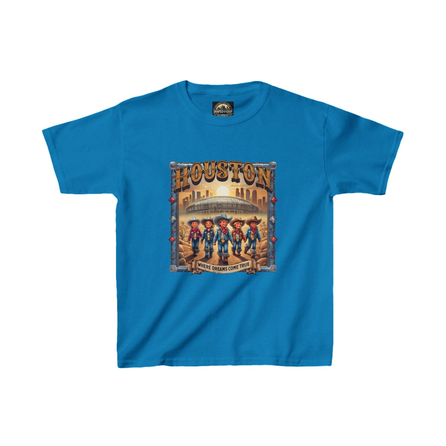 Houston Rodeo Kids Tee: Where Dreams Come True
