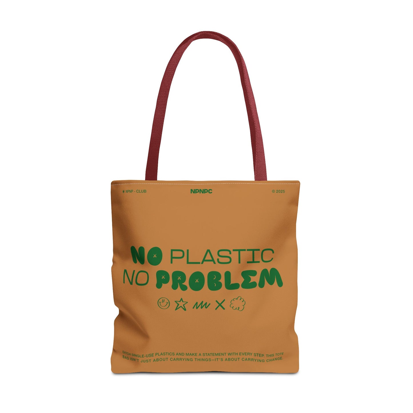 Eco-Friendly Tote Bag - No Plastic No Problem