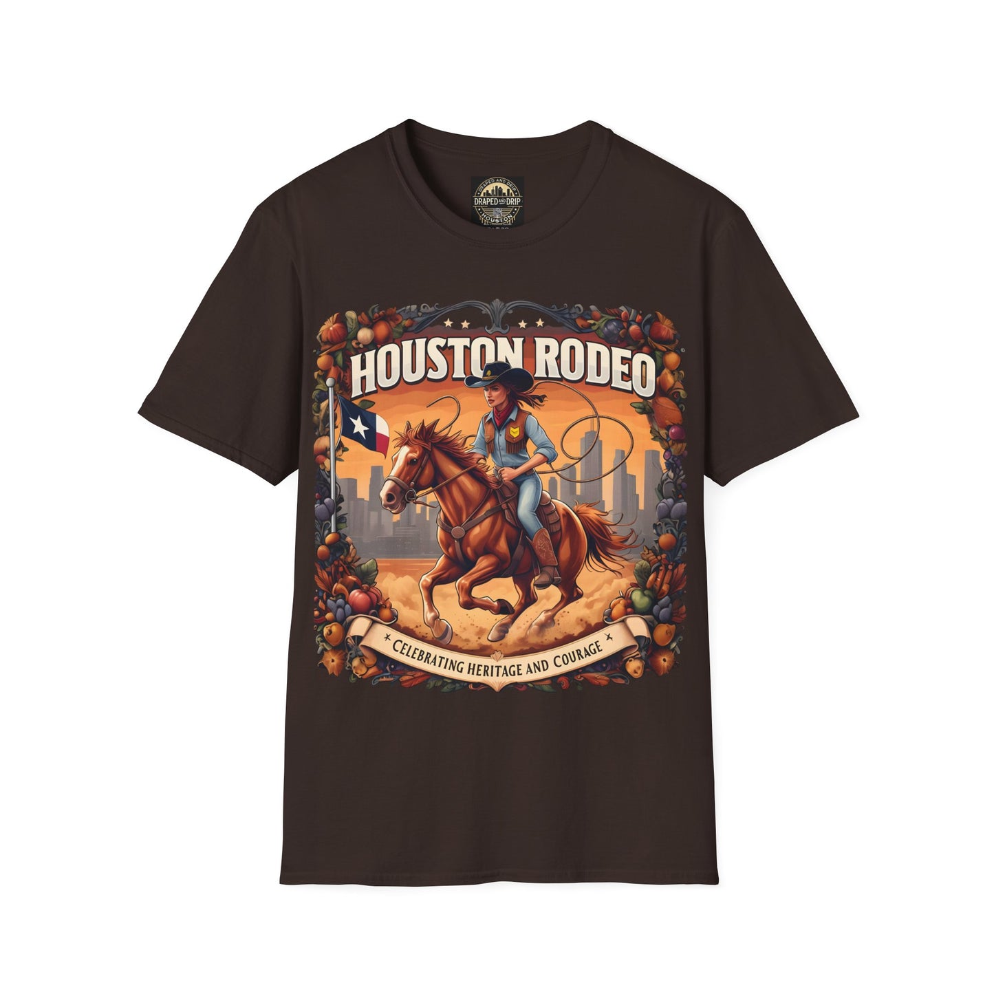 Houston Rodeo Tee - Celebrating Legacy and Strength