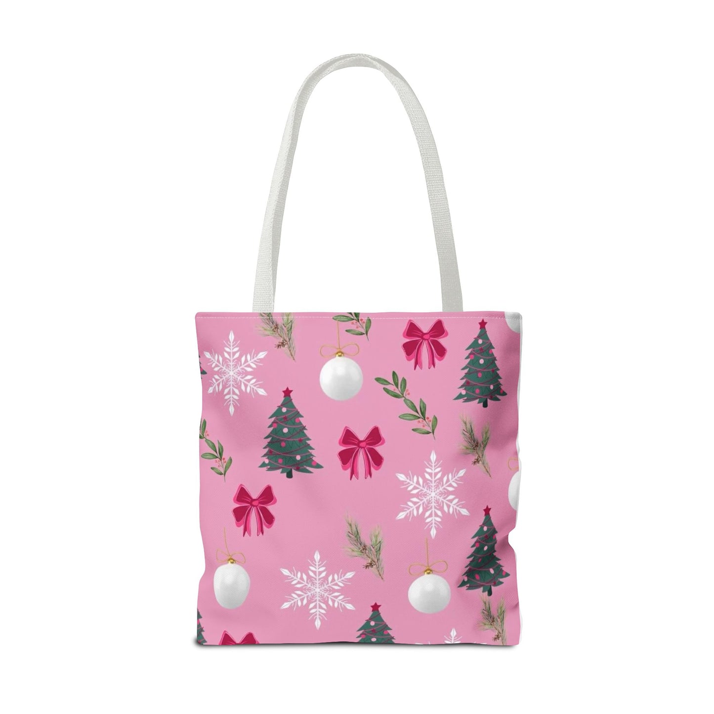 Pink Holiday Cheer Tote