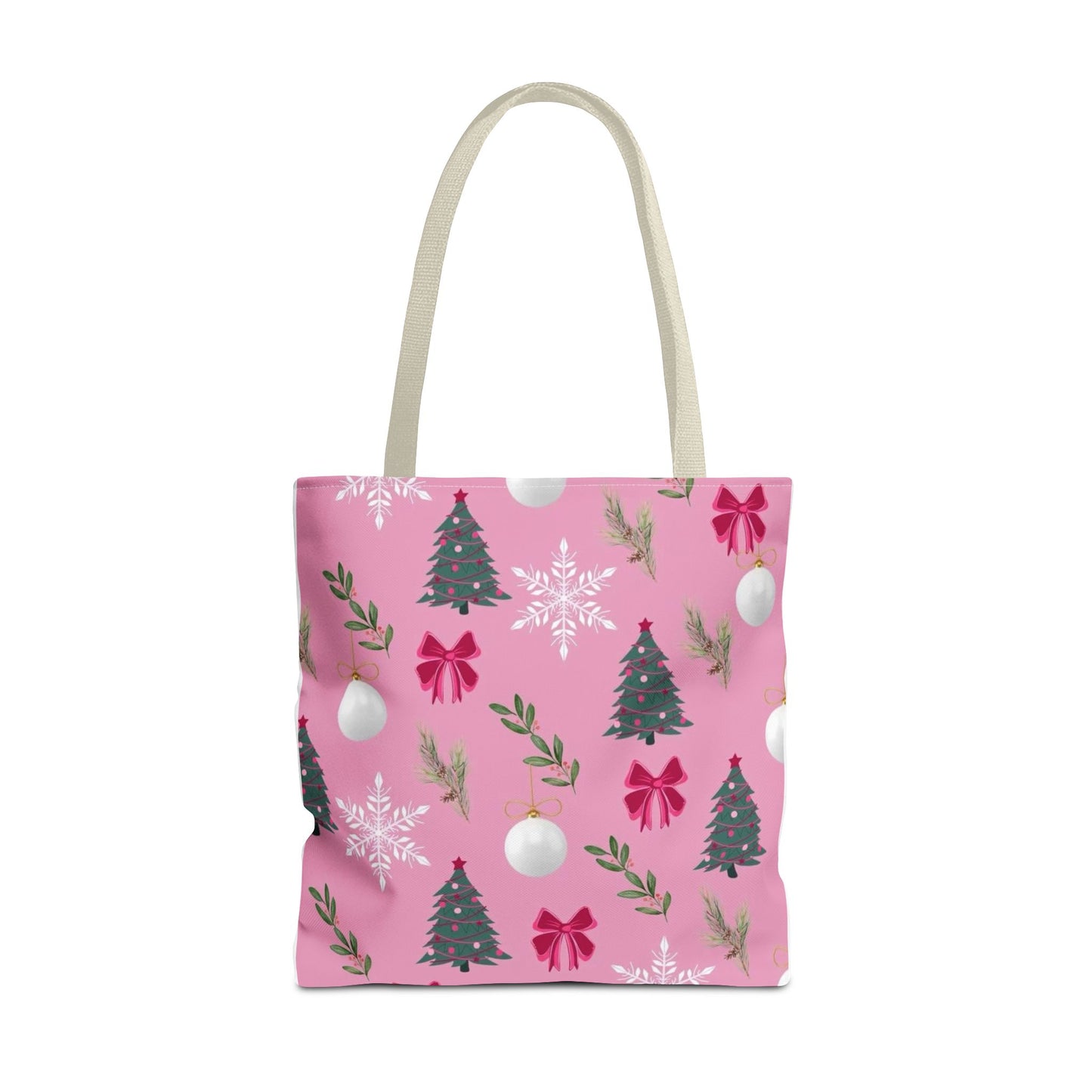 Pink Holiday Cheer Tote