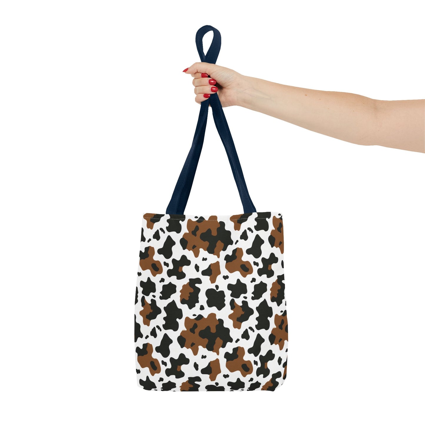 Cowhide Print Tote Bag