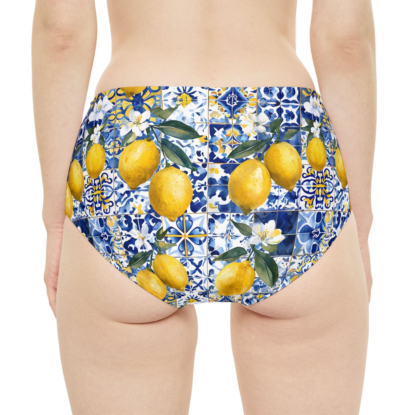 Lemon Grove High-Waist Hipster Bikini Bottom