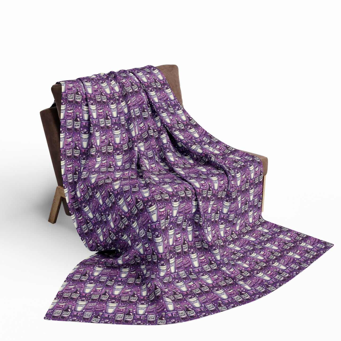 Purple Drank Arctic Fleece Blanket