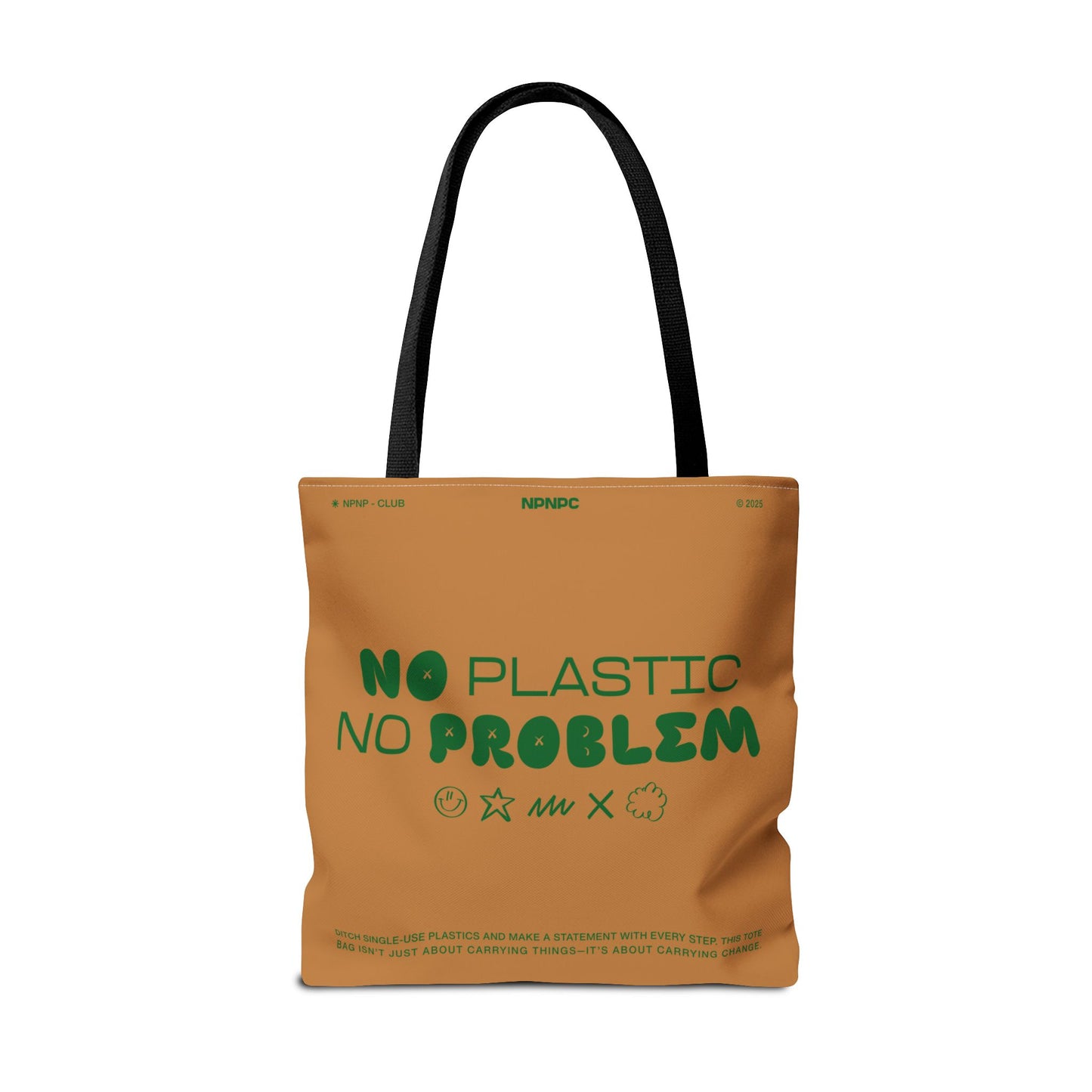 Eco-Friendly Tote Bag - No Plastic No Problem