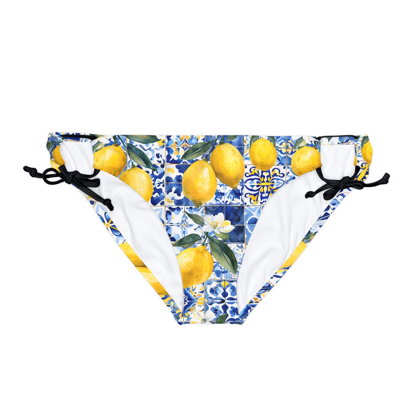 Lemon Grove Loop Tie Side Bikini Bottom