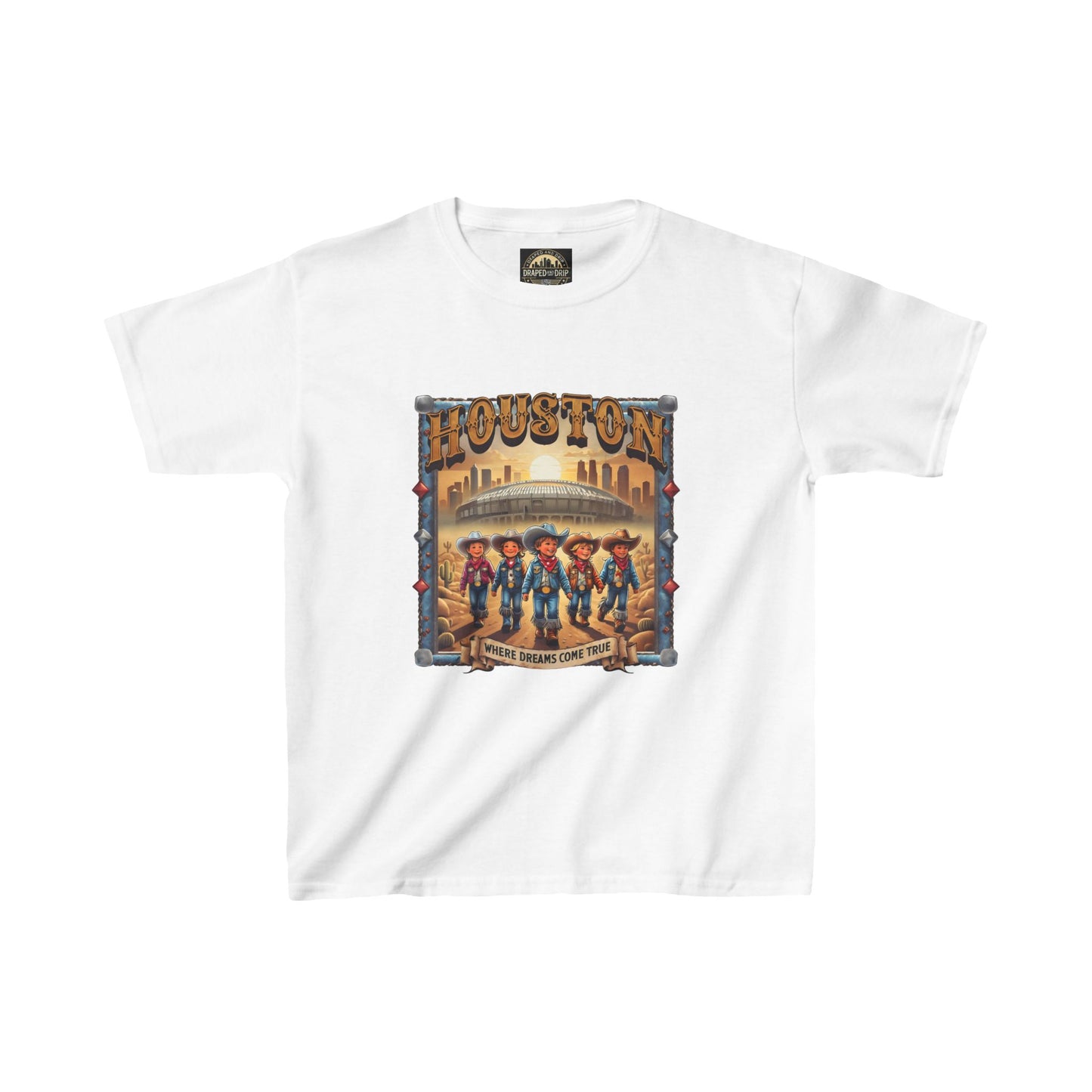 Houston Rodeo Kids Tee: Where Dreams Come True