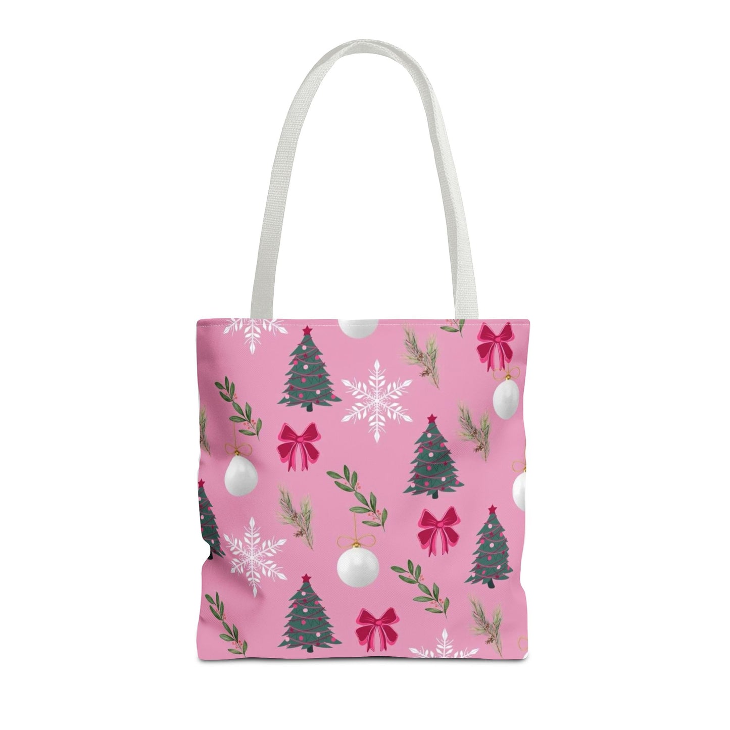 Pink Holiday Cheer Tote