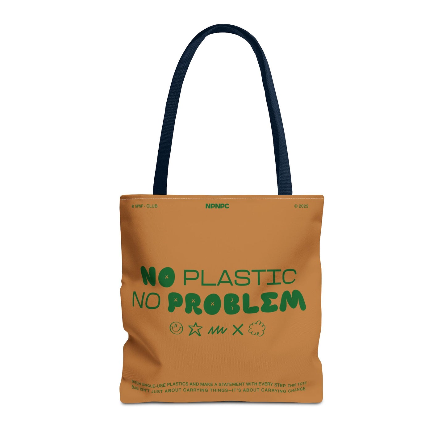 Eco-Friendly Tote Bag - No Plastic No Problem