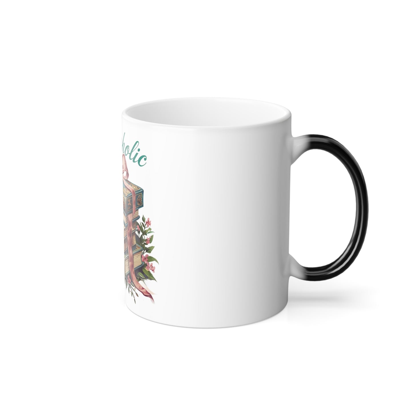 Bookoholic Morphing Mug for Book Lovers - Perfect Gift for Bibliophiles