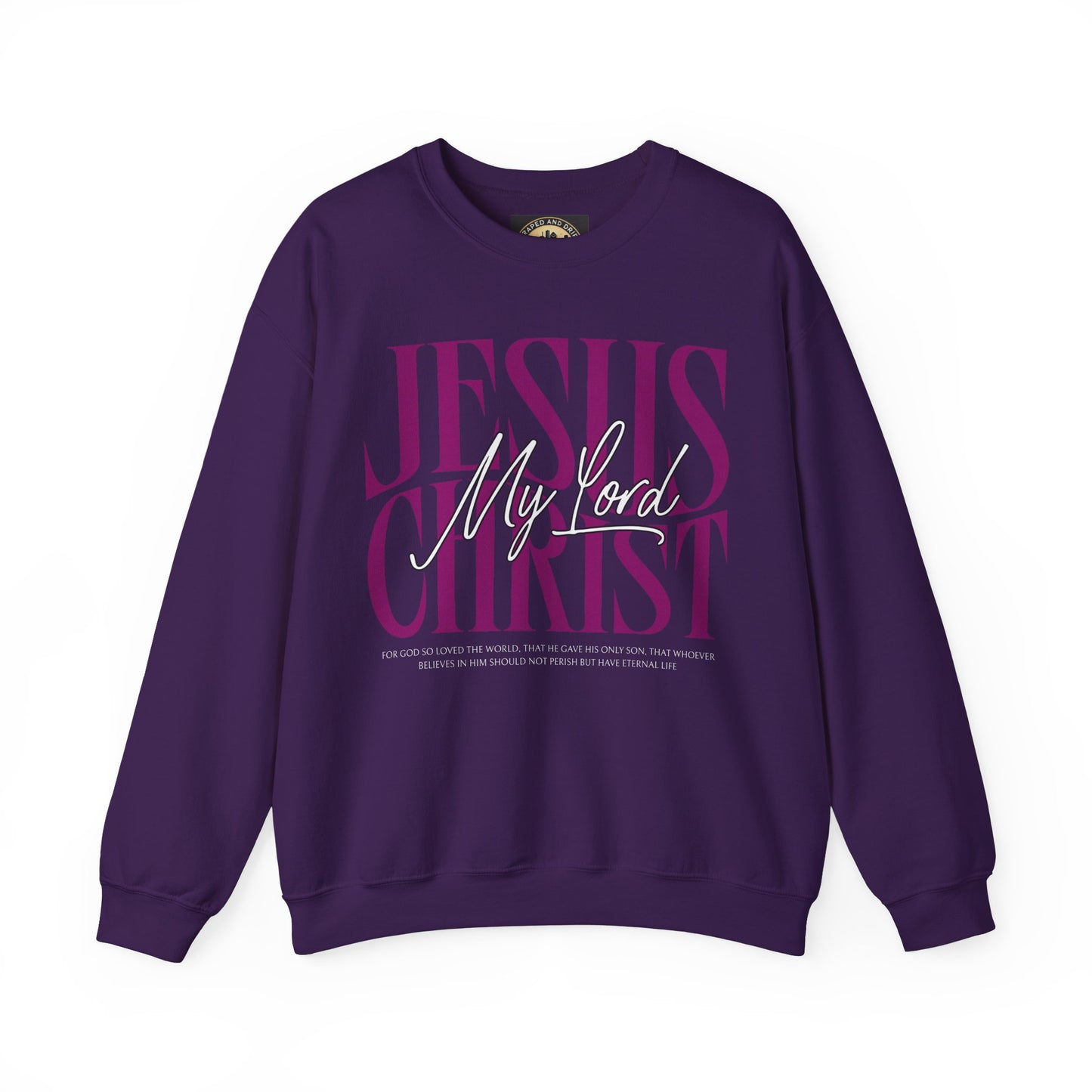 Inspirational Jesus Christ Sweatshirt - Heavy Blend Crewneck