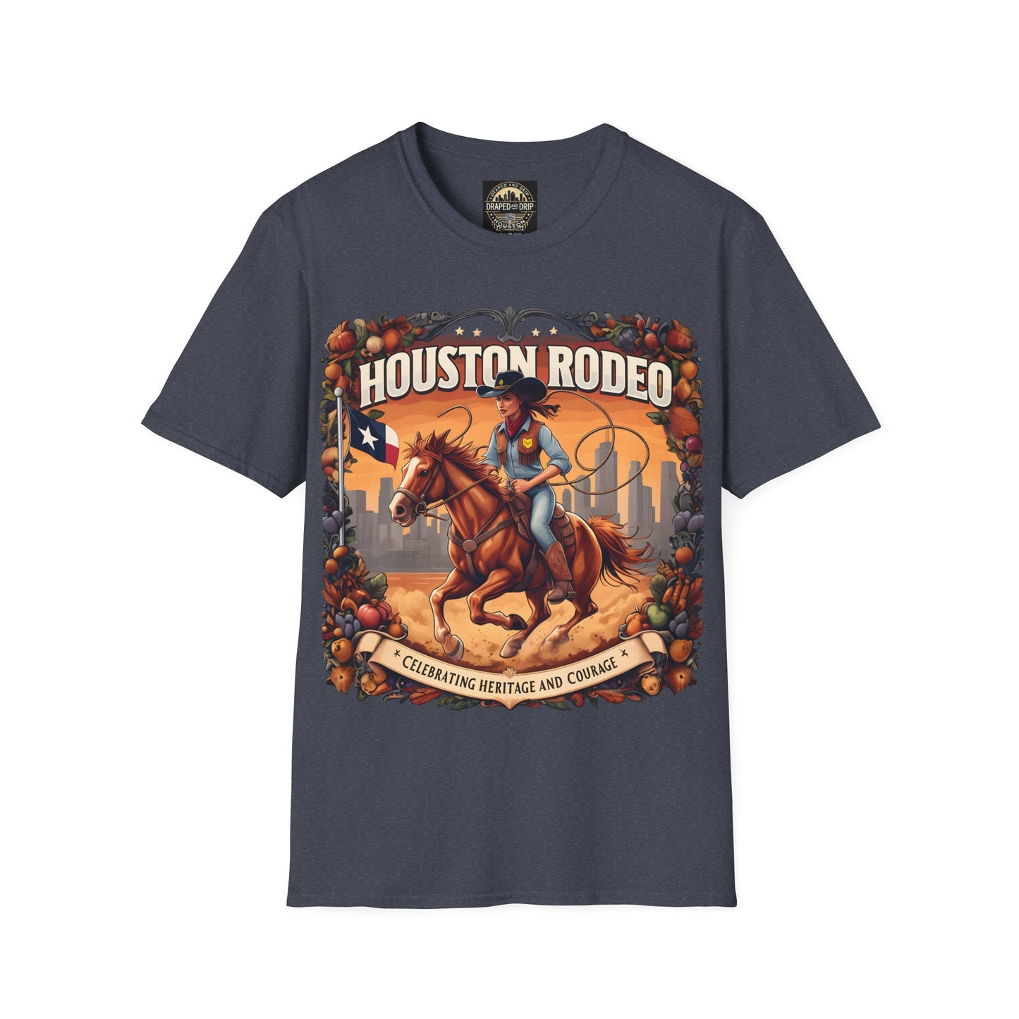 Houston Rodeo Tee - Celebrating Legacy and Strength