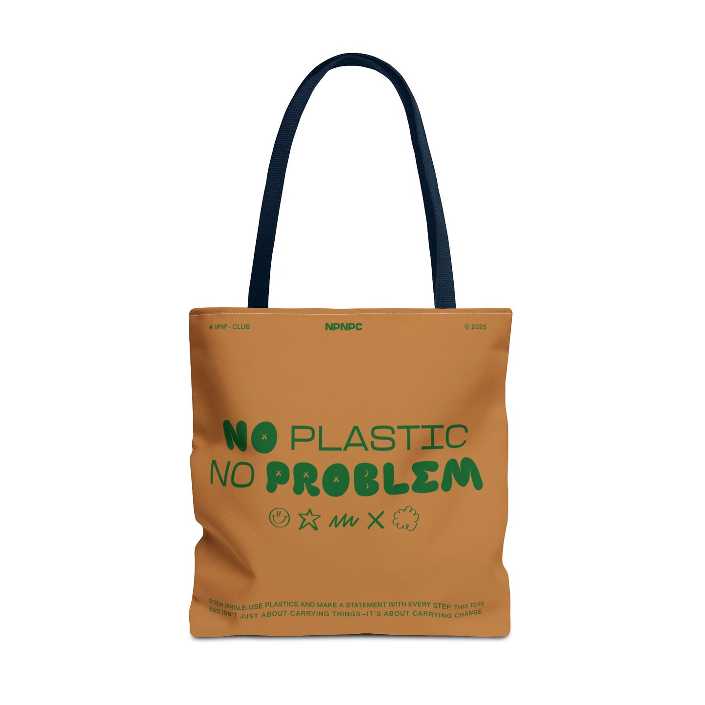 Eco-Friendly Tote Bag - No Plastic No Problem
