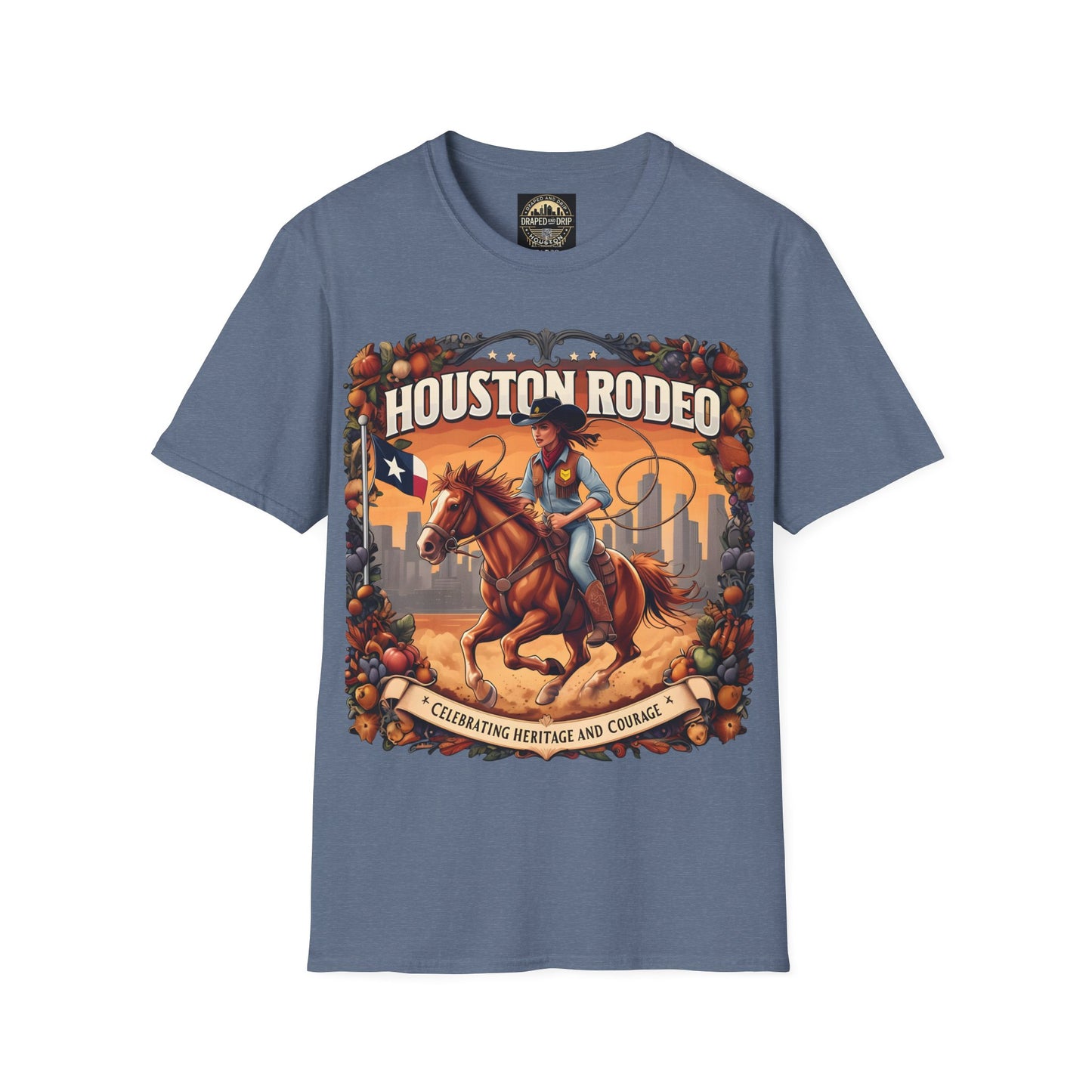 Houston Rodeo Tee - Celebrating Legacy and Strength