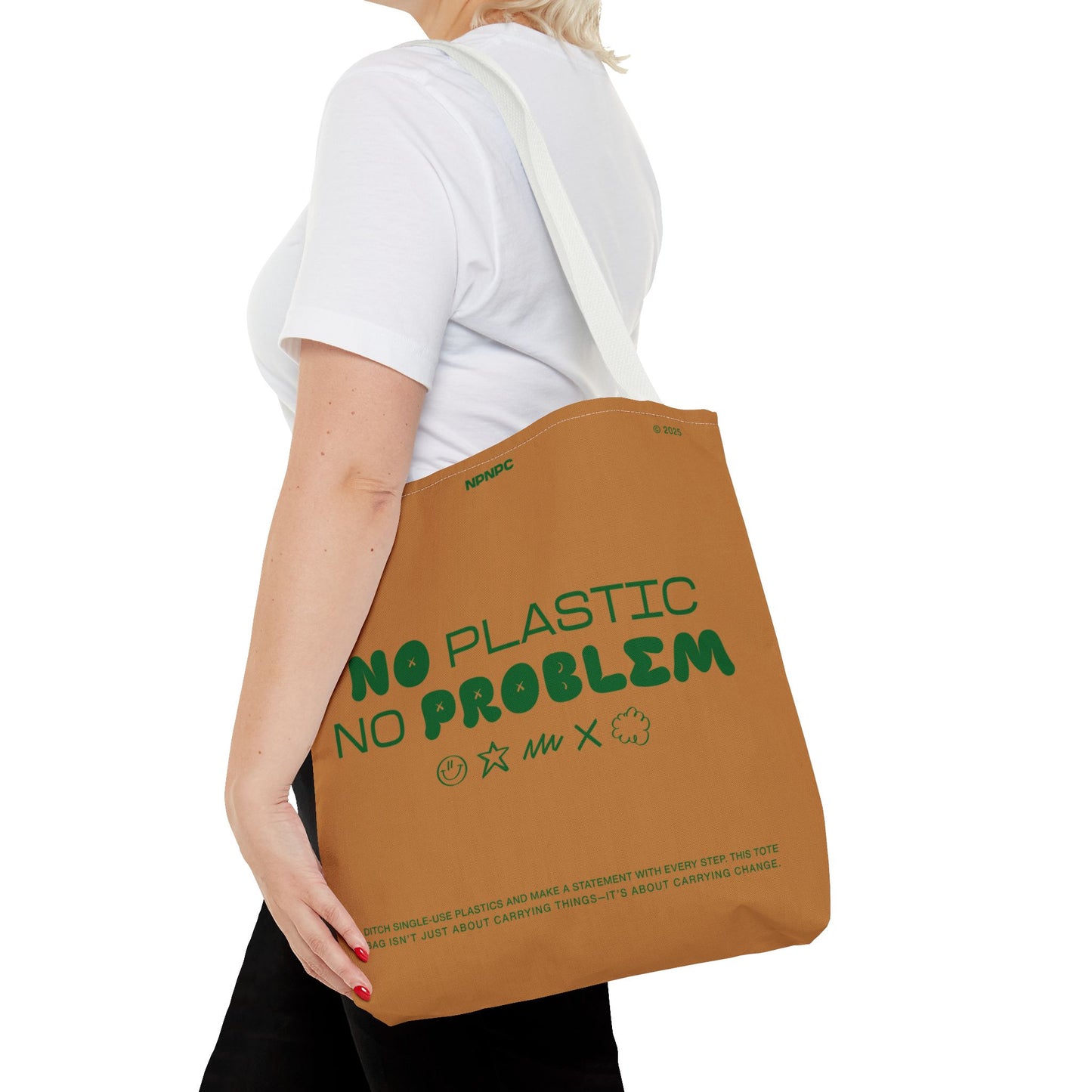 Eco-Friendly Tote Bag - No Plastic No Problem
