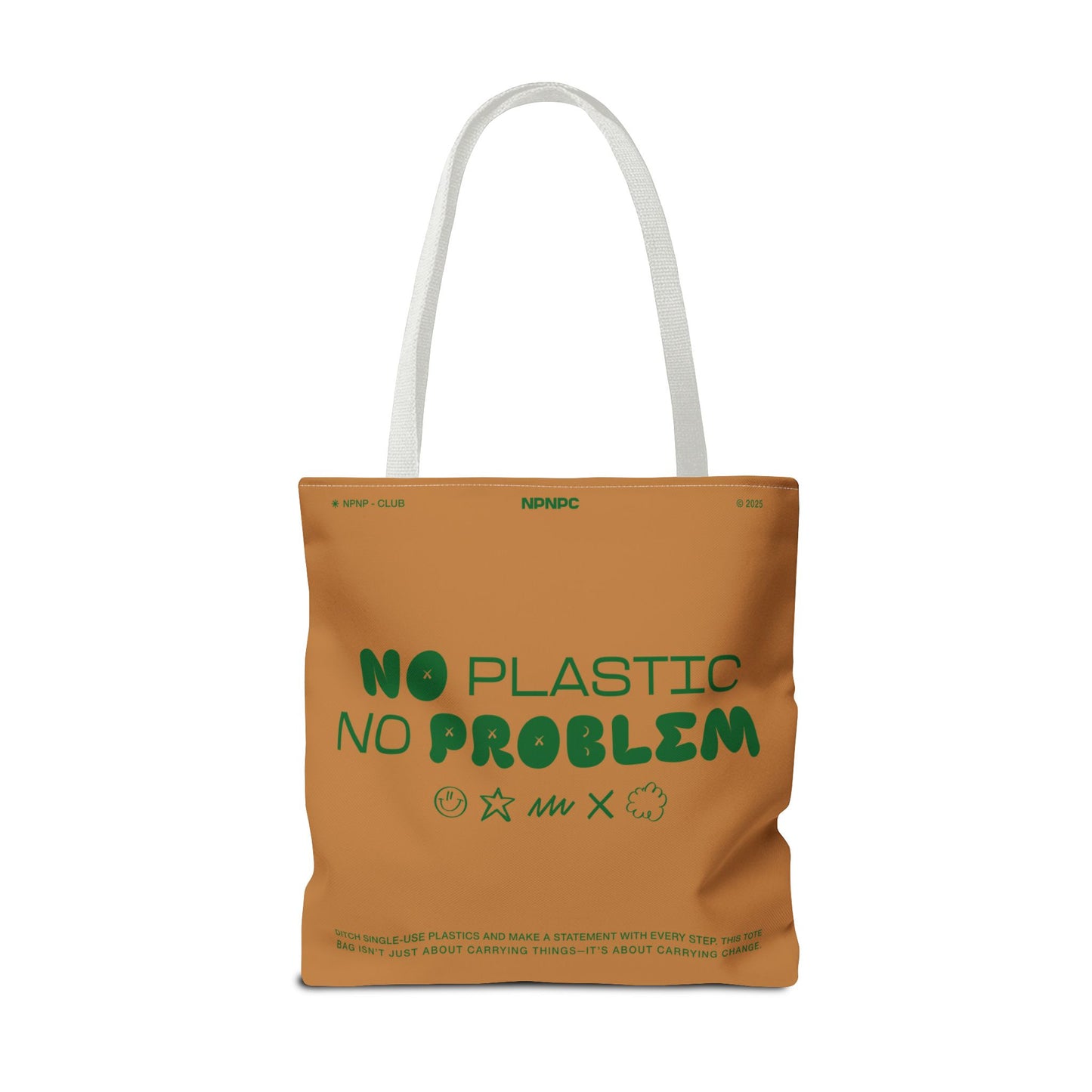 Eco-Friendly Tote Bag - No Plastic No Problem