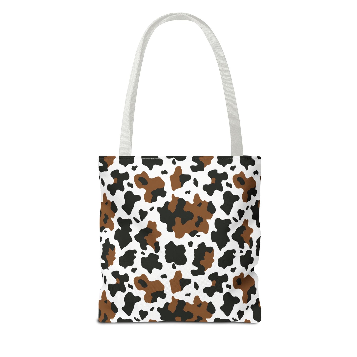 Cowhide Print Tote Bag