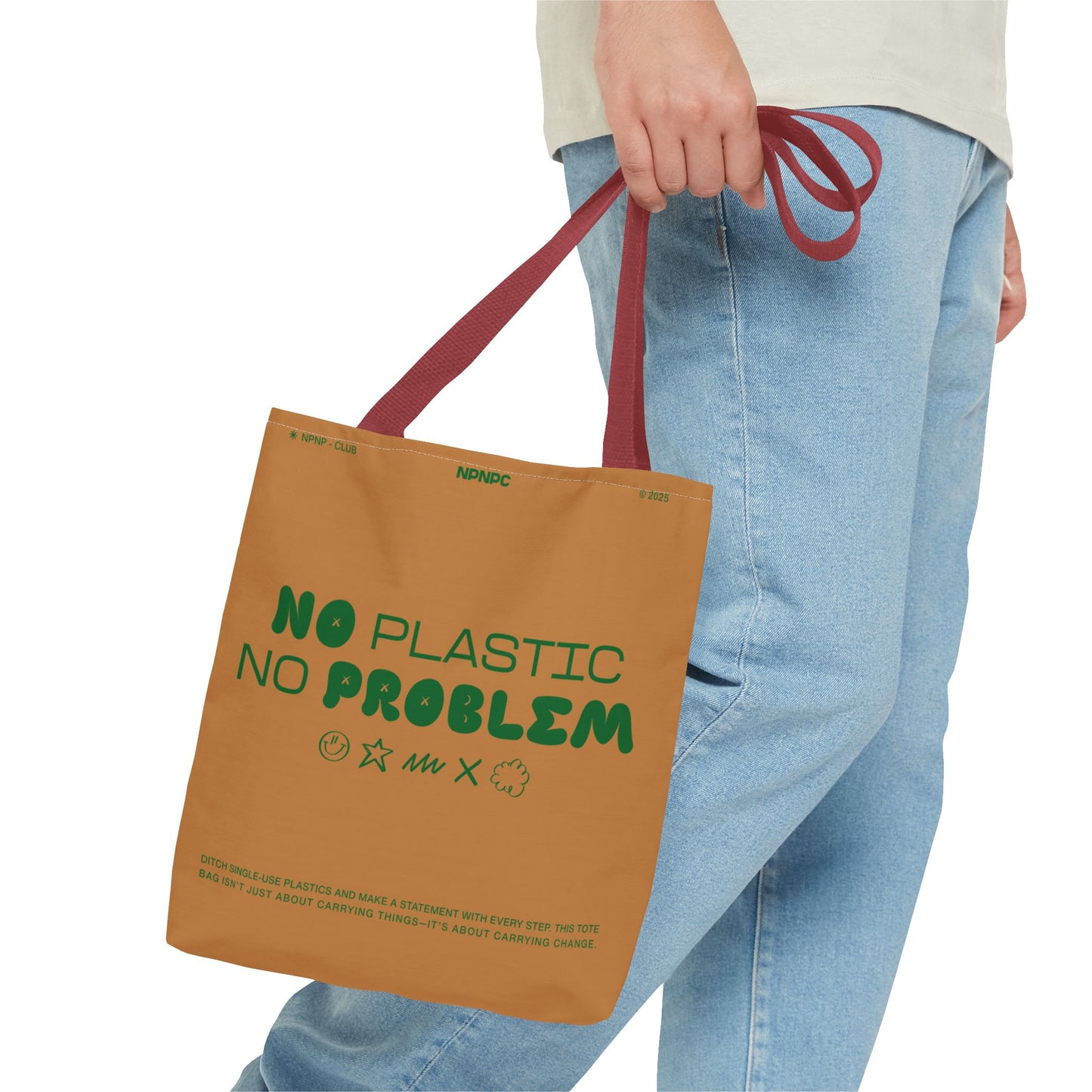 Eco-Friendly Tote Bag - No Plastic No Problem