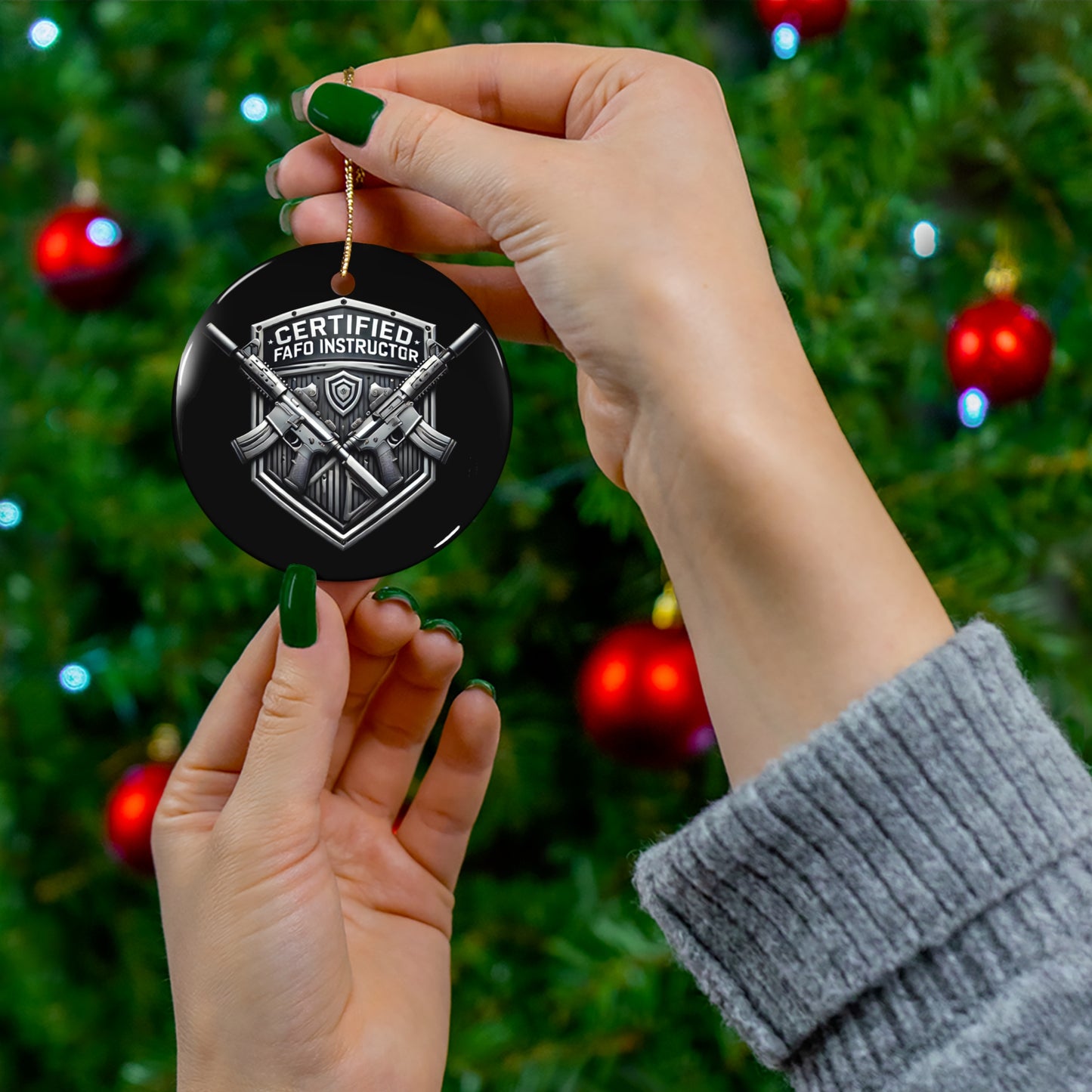 FAFO Certified Instructor Ornament