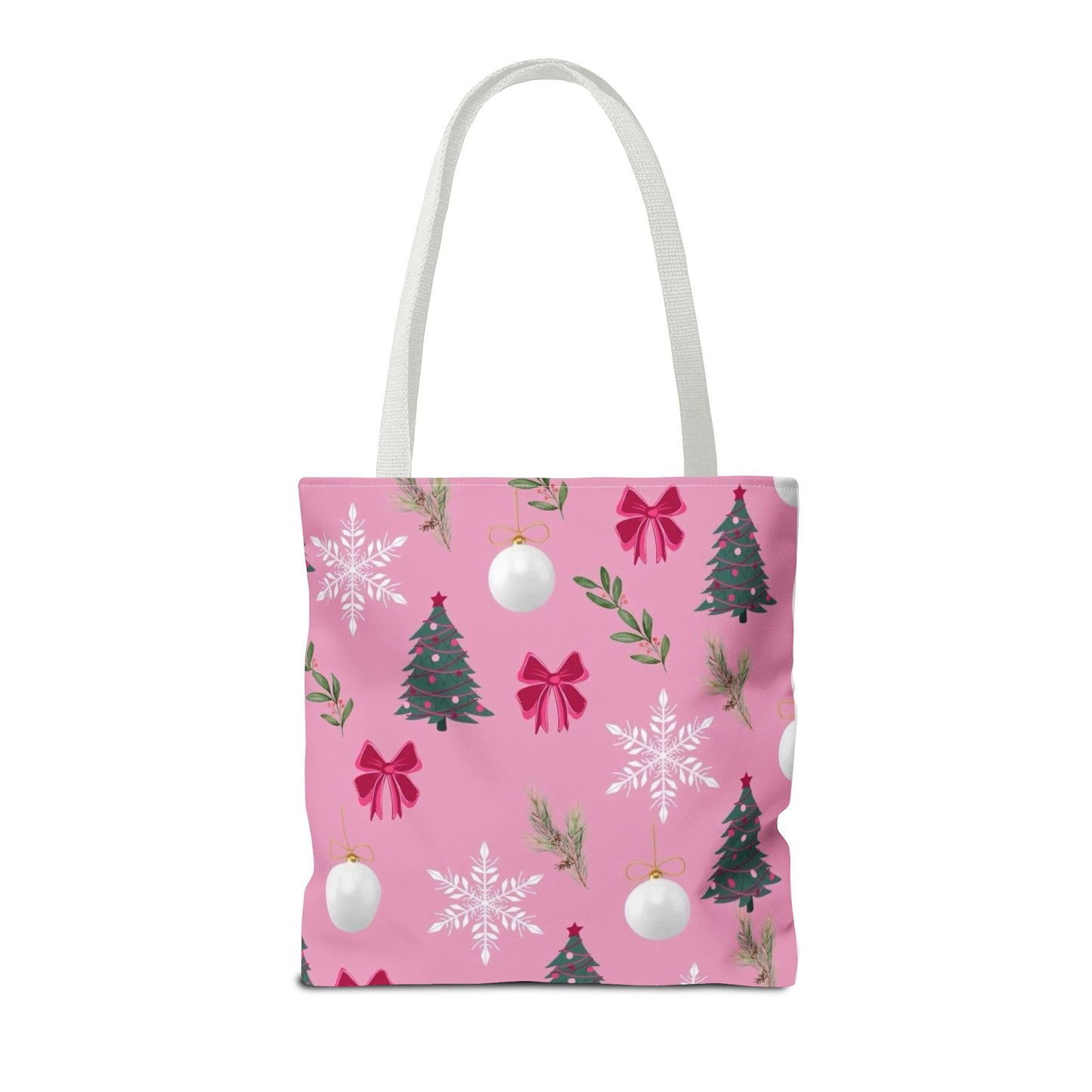 Pink Holiday Cheer Tote