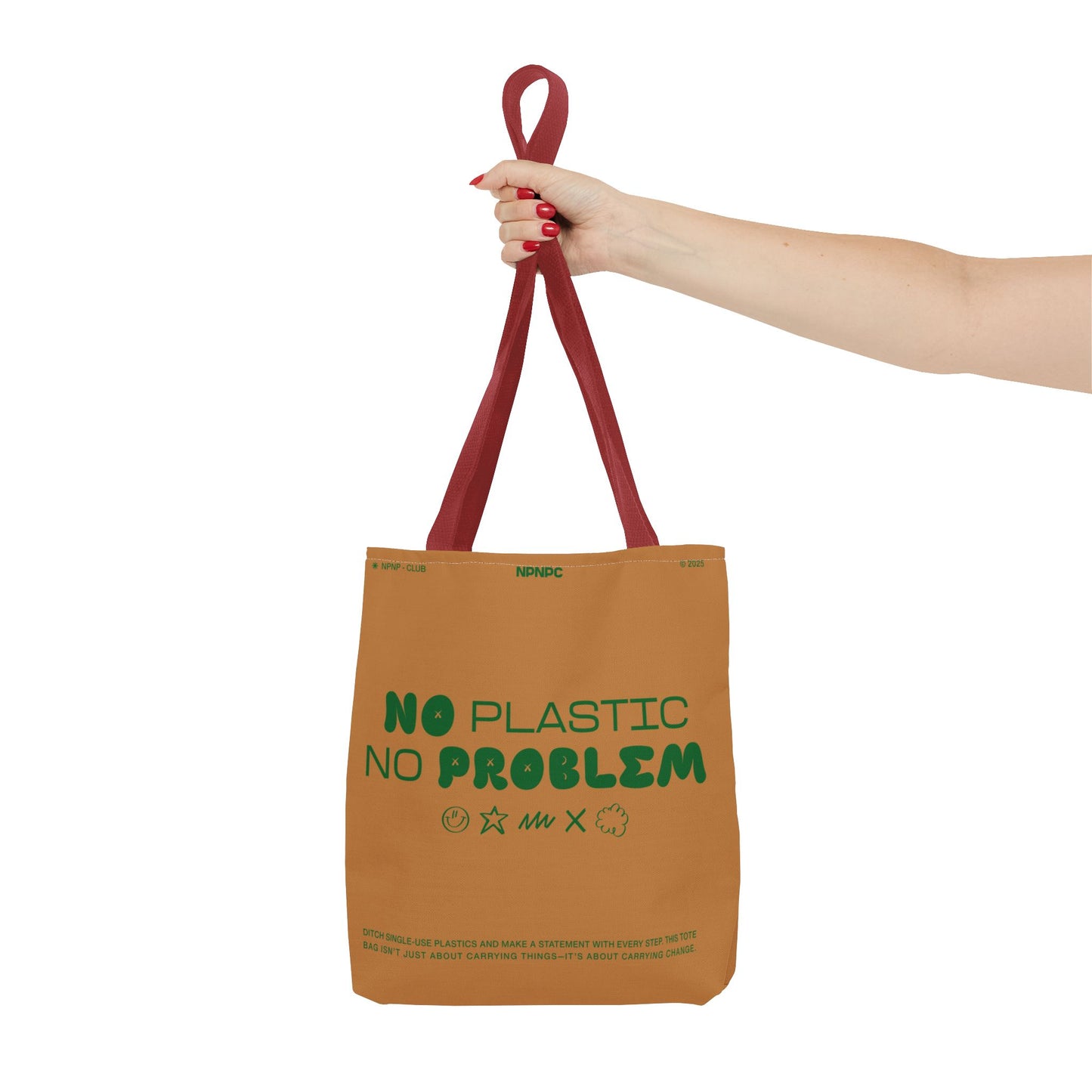 Eco-Friendly Tote Bag - No Plastic No Problem